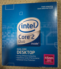 CPU - Intel Core 2 Duo