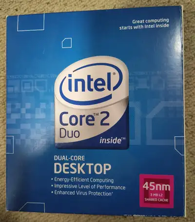 CPU - Intel Core 2 Duo, View more
