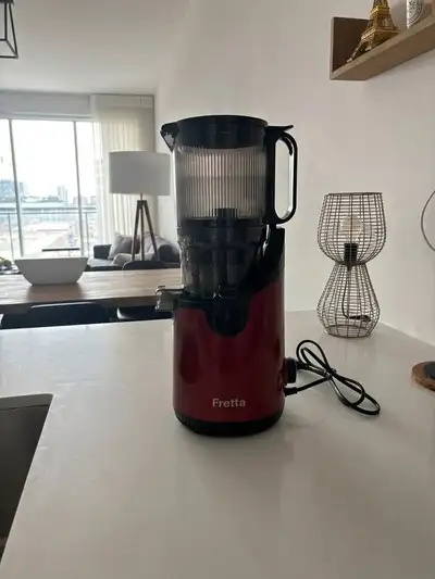 Le simple & efficace : Extracteur de jus vertical Fretta – Rouge, View more