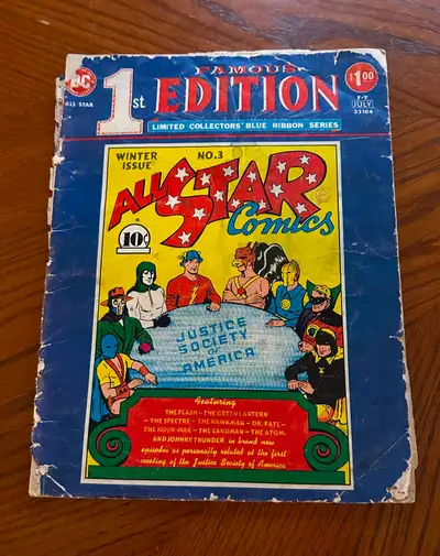 Famous 1st Edition Treasury All Star Comics 3 Limited Collectors, View more