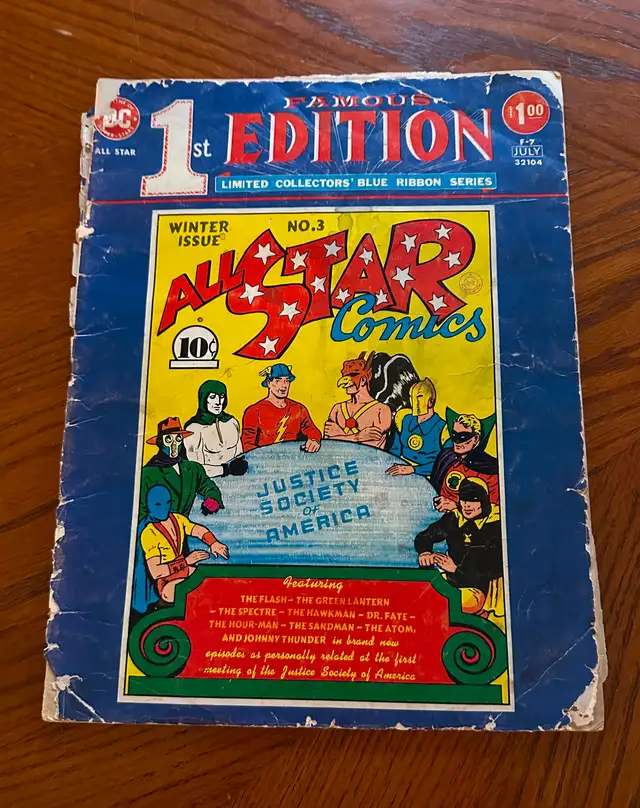 Famous 1st Edition Treasury All Star Comics 3 Limited Collectors in Comics & Graphic Novels in Kingston - Image 2