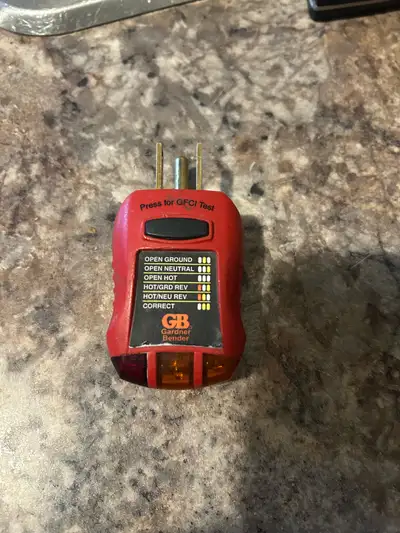 Receptacle and GFi tester , View more