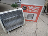 vintage general electric heater