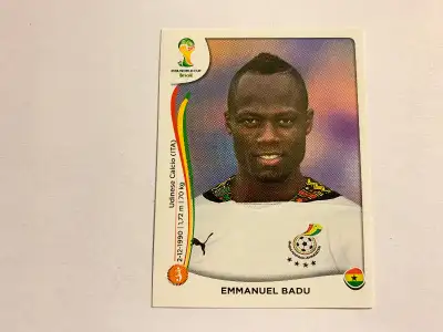 2014 Panini FIFA World Cup Stickers Brazil E. BADU #535 GHANA, View more