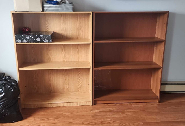 Two book / cloth shelves in Bookcases & Shelving Units in Sault Ste. Marie