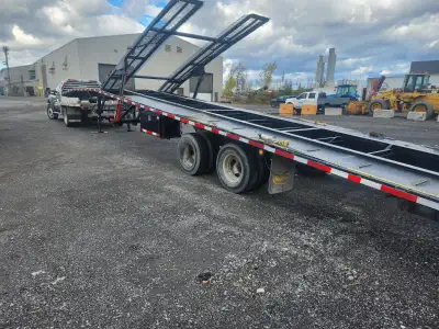 Ford f450,condition A1,inspection faite le 7 octobre 2025,truck et trailer, 450 km,transmission neuv...