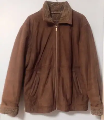 Pierre CardinMen's brown suede jacket, View more