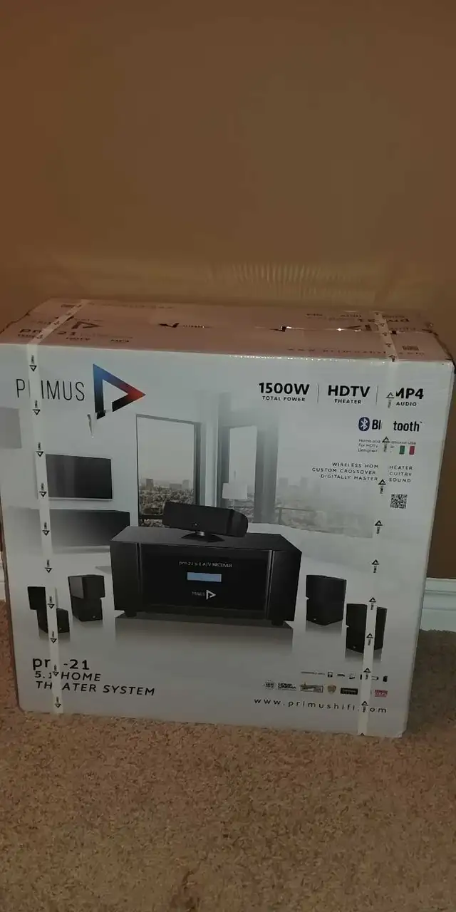 HOME THEATRE SYSTEM - Primus 5.1  - NEW in Stereo Systems & Home Theatre in Calgary - Image 2
