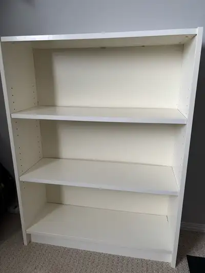 Half height IKEA Billy bookshelf in good condition. Located in south east Edmonton