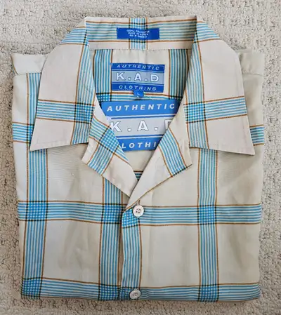 Men's Short Sleeves Shirt (K.A.D) - Large - Brand New, View more
