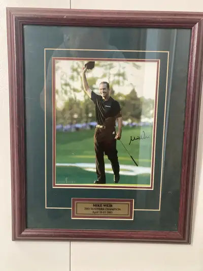 Mike Weir Framed Photo, View more