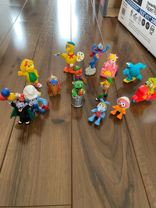 Sesame Street figurines  in Toys & Games in La Ronge