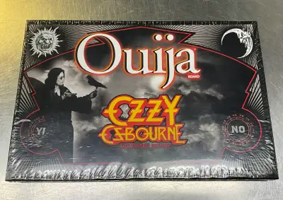 Ozzy Osborne Collector’s Edition Ouija Board-Sealed New, sealed in box. Box is sealed in plastic. Pl...