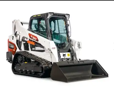 Bobcat track loader for rent. $375 per day. Case skid steer for rent. $275 per day. Bobcat 3.5 ton m...