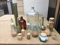 Decorative and unique jar & jug collection