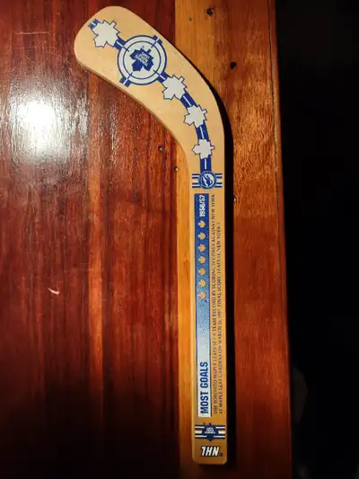 Toronto Maple Leafs NHL Hockey Mini Wood Hockey Stick., View more