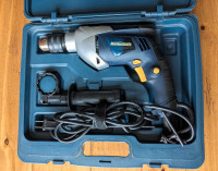 Mastercraft Corded Hammer Drill and Accessories