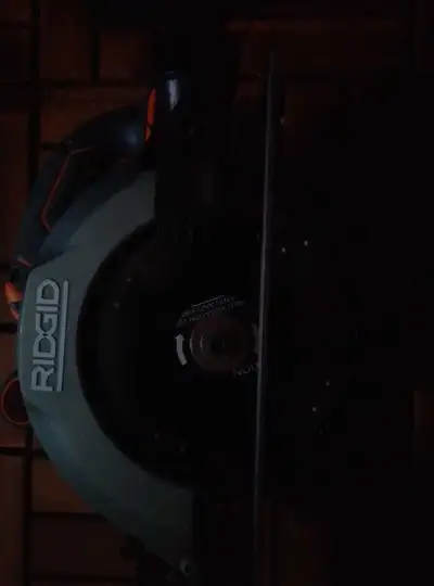 Ridgid Circular Saw 5 ah new battery  & lithium changer, View more