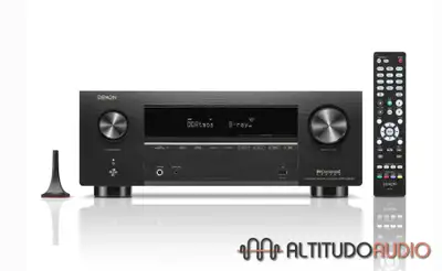 Denon AVR-X3800H X-Series 9.4 Ch 8K  Home Theatre Receiver, View more