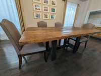 Solid Barn Board hand made custom table. In perfect condition.