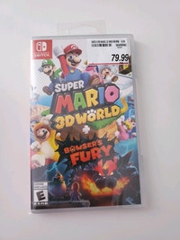 Super Mario 3D World + Bowser Fury Nintendo Switch NEW NEUF