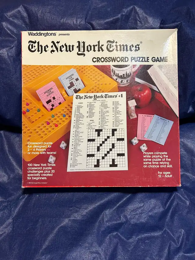 New York Times Crossword Puzzle Game in Toys & Games in Winnipeg - Image 2