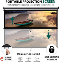 Murano Digital Home Theater Projector Self Lock Screen