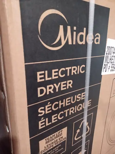 Brand New Midea 4.4 cu.ft Ventless Heat Pump Dryer, View more