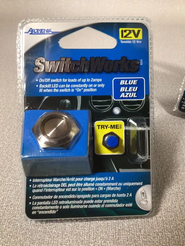 Alpena ON/OFF switch backlit LED in Other Parts & Accessories in Cambridge - Image 3