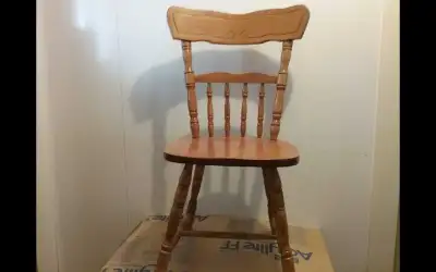 WOODEN CHAIR, View more