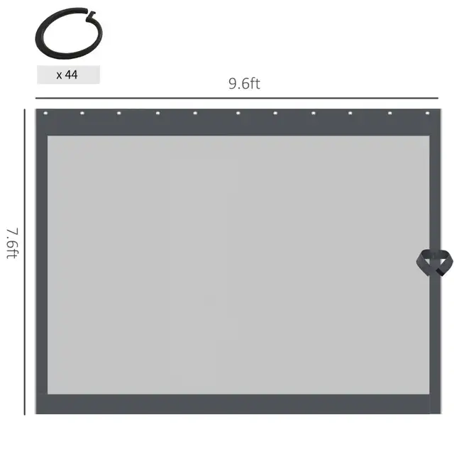 10x10’ Replacement Mesh Sidewall Netting w/4 Panels in Other in Markham / York Region - Image 4
