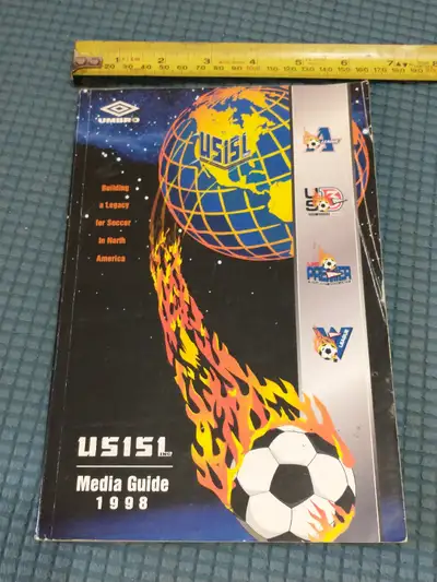 Rare 1998 USISL Soccer Media Guide, View more