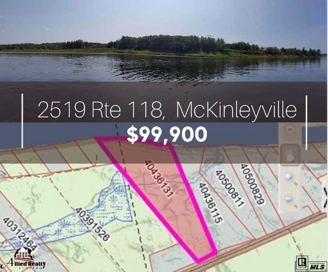 WATERFRONT PROPERTY Land for Sale Miramichi Kijiji