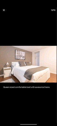 Furnished 1 bedroom Basement Suite (Whyte ave)