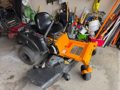 Selling Zero turn mower. older models have no use for them any more, 54 inch deck Poulan Pro. Asking...