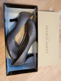 Franco Sarto asphalt grey shoes size 7 1/2 / Chaussure