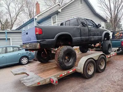 Project truck. Runs drives. Stops No time to do what I want to do to it. First come first serve
