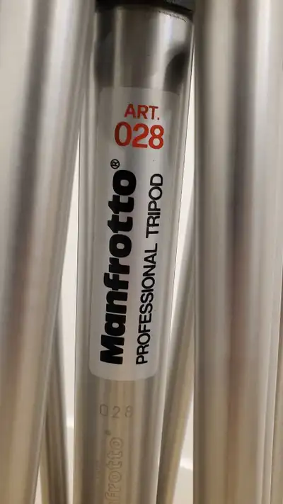 Manfrotto professional tripod in great condition. This sturdy tripod is perfect for professional pho...
