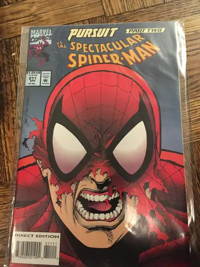 SPECTACULAR SPIDER-MAN #211. MARVEL COMICS, View more