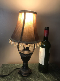 Victorian style lamp 15.5 inches approximately 