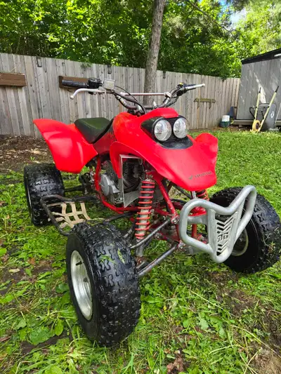 Selling my 2003 Honda TRX400EX. Has some aftermarket parts and runs good. No ownerships. 2500$. No t...