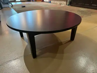 Solid Wood Round Coffee Table, View more