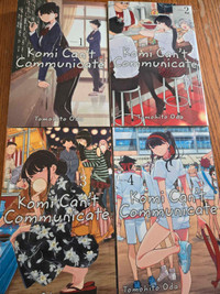 Komi can't communicate Manga four books 