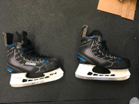 Bauer Nexus 77 Lightspeed Pro Boys Hockey Skates, Size 7.5