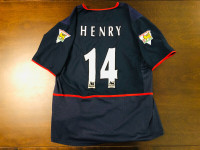 2002-2003 Arsenal Super Rare Away Jersey - Thierry Henry - Large