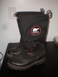 Winter Boots w Insulated  Liners Black  Size 8  Size 11