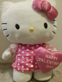 Hello Kitty Plush Valentines Greeter
