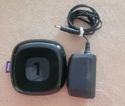 Roku 2710X Streaming Player with Adapter Stream movies for Free