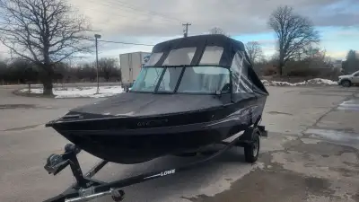 2016 LOWE 17ft Fishing Machine 165 Pro series all welded Aluminum boat. No leaky fiberglass or rivet...