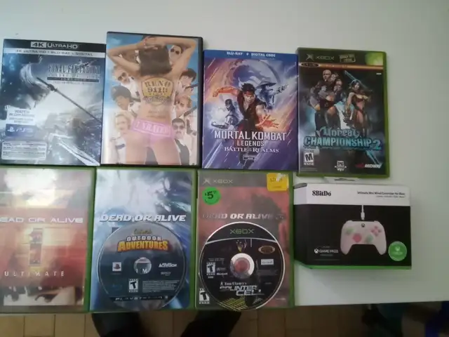 Xbox, One, Series X Games, Blu Rays, Controller/Jeux, Manette in Xbox Series X & S in City of Montréal - Image 2